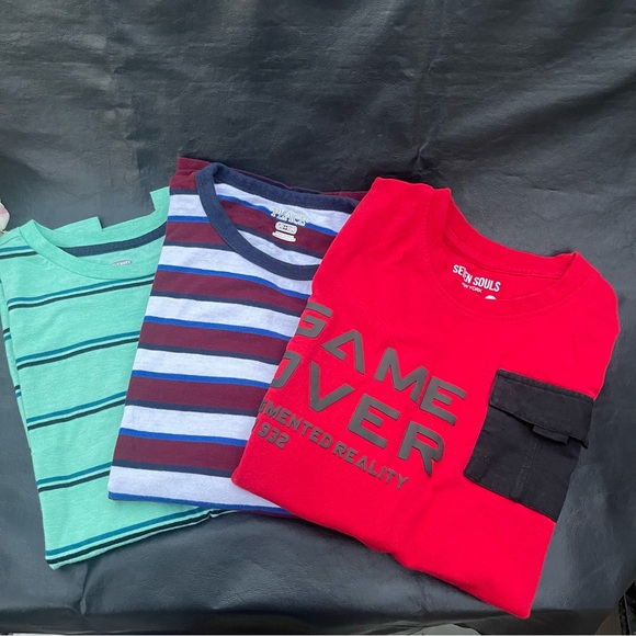 Bundle Long-Sleeve T-Shirt Size 10-12 Multiple-Colors - Picture 1 of 6